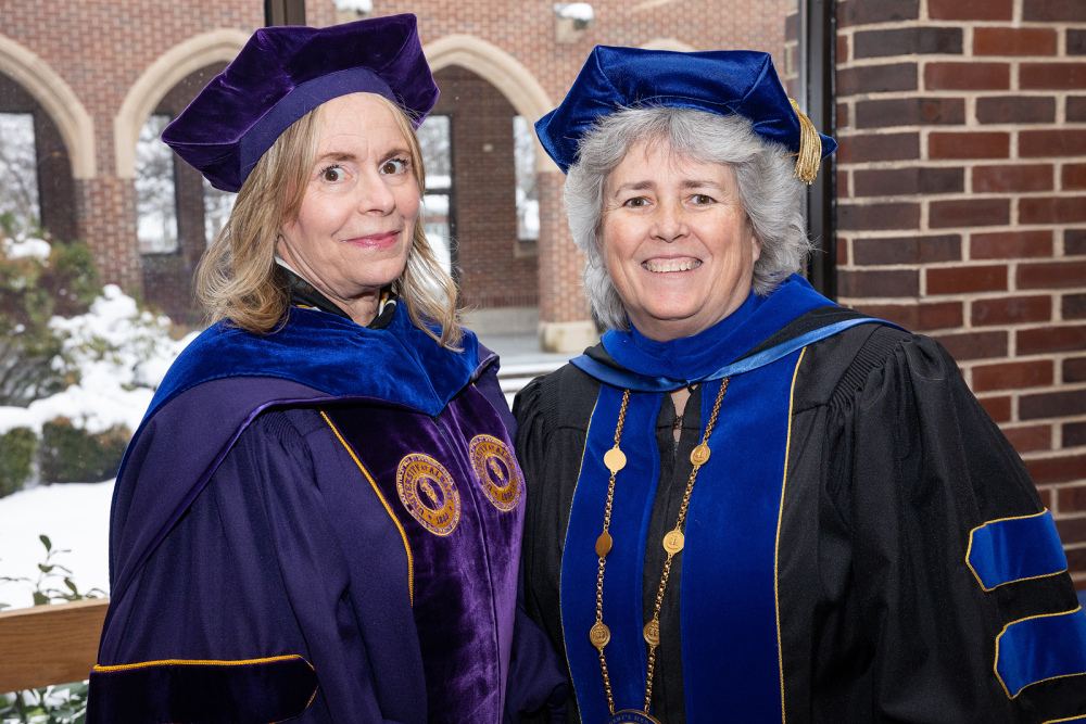 New student convocation at Maria College.